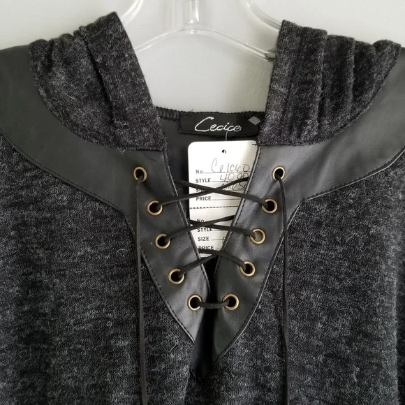 💥NEW💥Cecico Light Weight Poncho Hoodie One Size - Picture 2 of 6